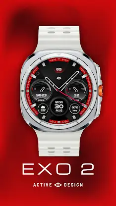 Exo 2: Analog Watch Face screenshot 1