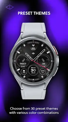 Exo 2: Analog Watch Face screenshot 2