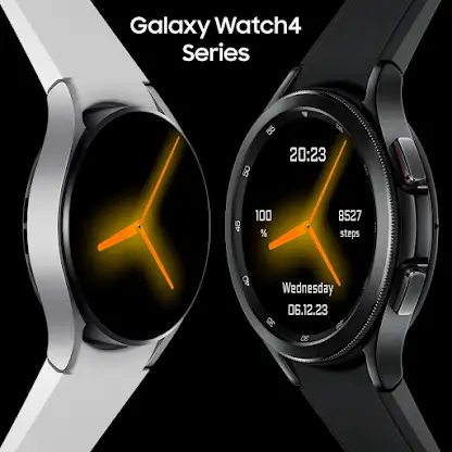 EY06 Orange Glow Watchface screenshot 5