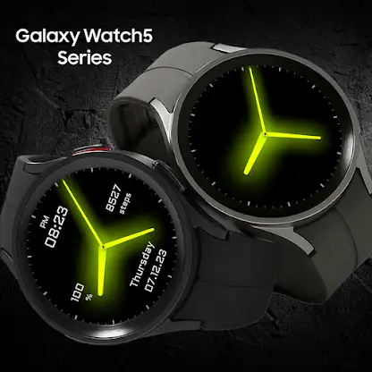 EY09 Yellow Glow Watchface screenshot 6