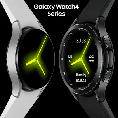 EY09 Yellow Glow Watchface screenshot 5