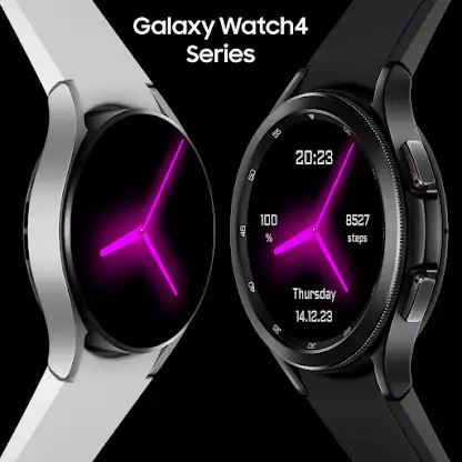 EY11 Pink Glow Watchface screenshot 5