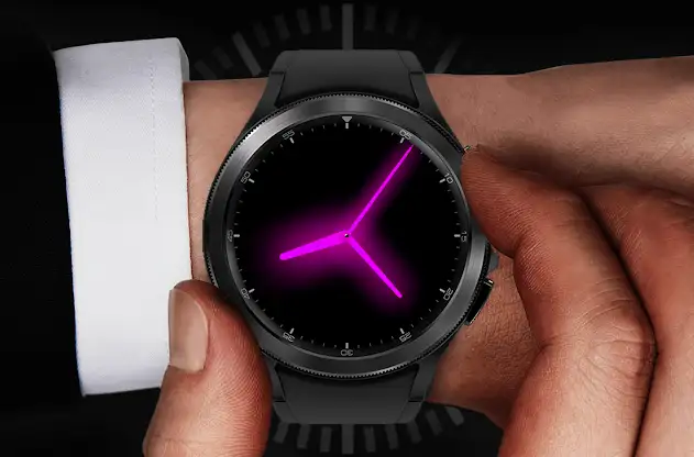 EY11 Pink Glow Watchface screenshot 2