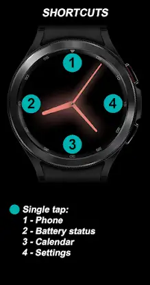 EY14 Rose Gold Glow Watchface screenshot 8