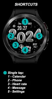 EY15 NewYear 2020-9 Watchface screenshot 6
