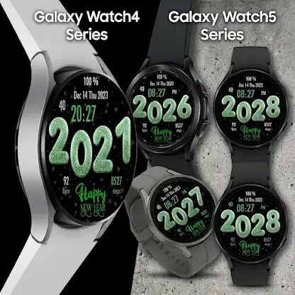 EY18 NewYear 2020-9 WatchFace screenshot 3