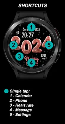 EY19 NewYear 2020-9 WatchFace screenshot 8