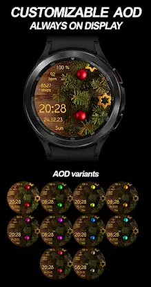 EY23 NewYear Balls WatchFace screenshot 7