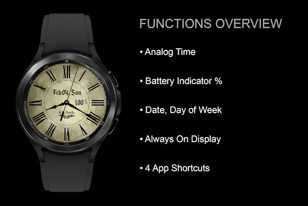 EY28 Analog Decoupage Watch screenshot 3