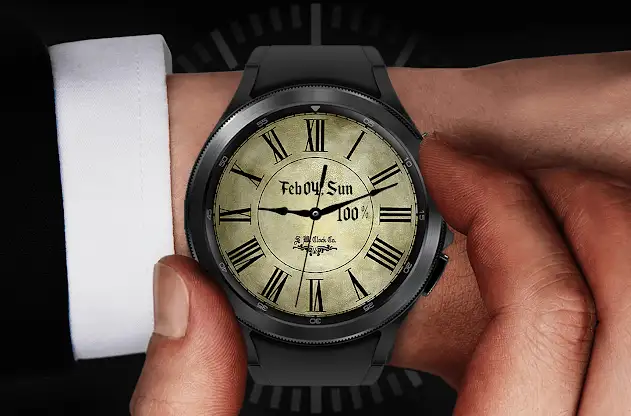 EY28 Analog Decoupage Watch screenshot 2