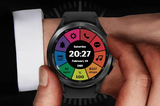 EY34 Digital Color WatchFace screenshot 2
