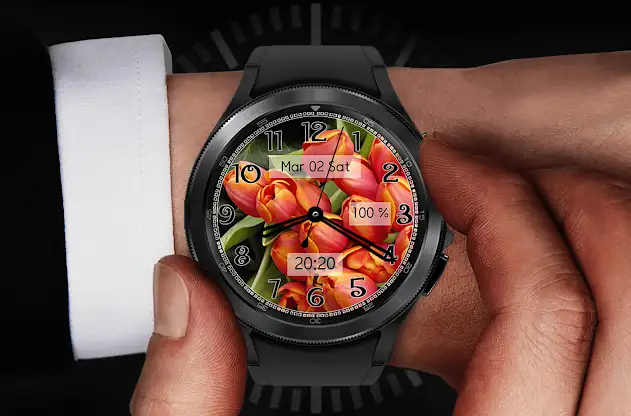EY35 Analog 8 March Watchface screenshot 2