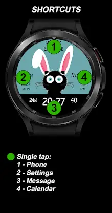 EY38 Easter Bunny Watchface screenshot 7