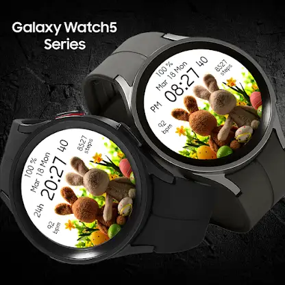 EY42 Bunnies Watch Face screenshot 5