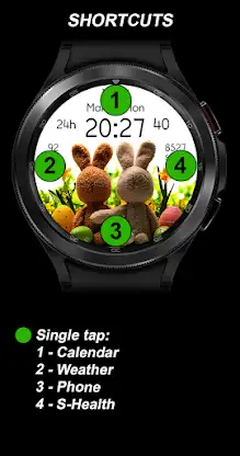 EY42 Bunnies Watch Face screenshot 7