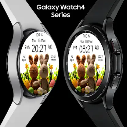 EY42 Bunnies Watch Face screenshot 4