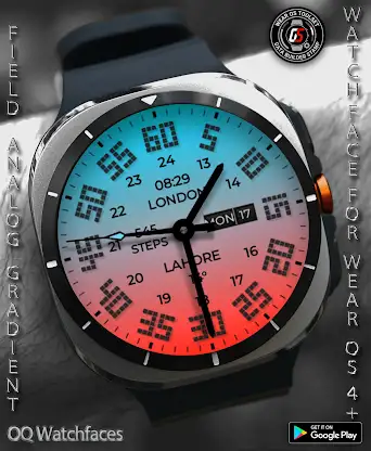 Field Analog Bright Wear OS 5+ screenshot 1