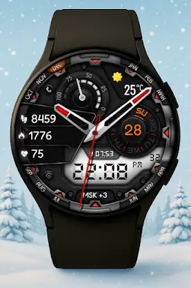 Finter Hybrid Watch Face screenshot 1