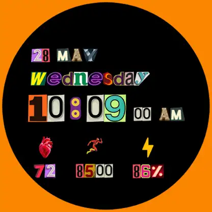 Fiversa Watch Face screenshot 3