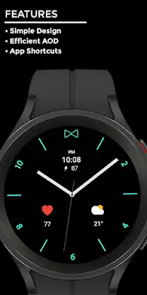 Flash Night - watch face screenshot 2