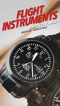 Flight Instruments Watch Face screenshot 2