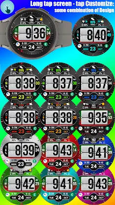 Flip Style WearOS NTV279 screenshot 7