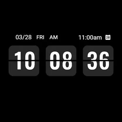 ZKin Watch Face Flip Clock screenshot 7