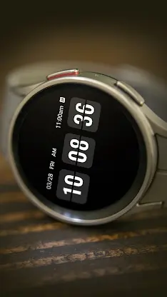 ZKin Watch Face Flip Clock screenshot 3