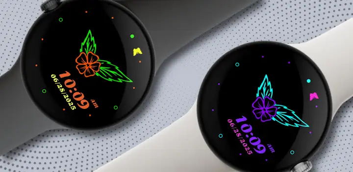 Flower dial — Android app banner