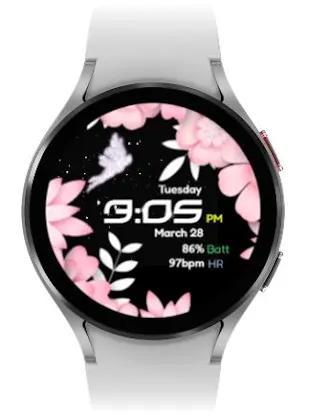 Flower Pixie (Wear OS) screenshot 7