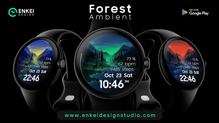 Forest Ambient - seasonal art screenshot 7