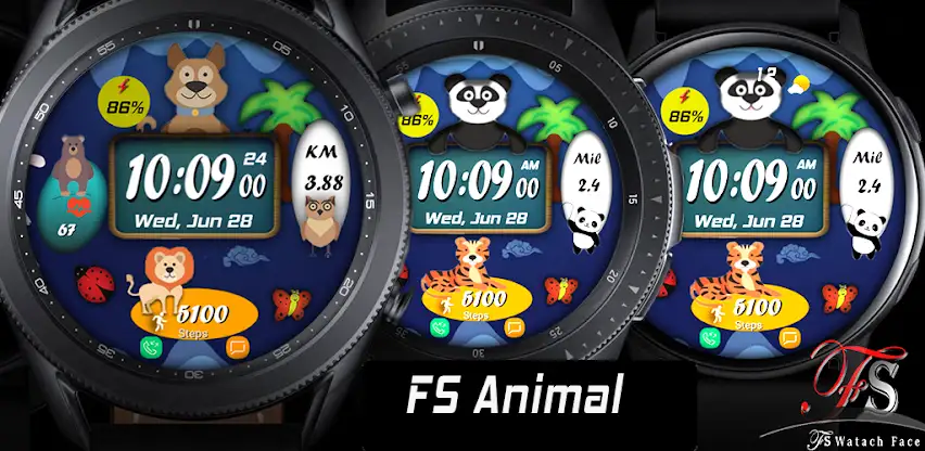 fsanimal watchface screenshot 1