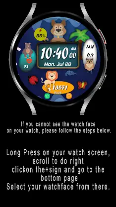 fsanimal watchface screenshot 2