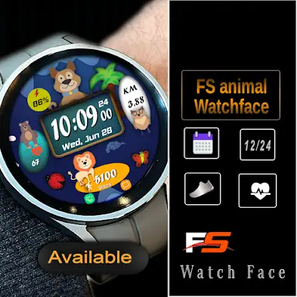fsanimal watchface screenshot 3