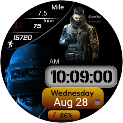 FS Gamer Digital Watchface screenshot 6