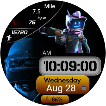 FS Gamer Digital Watchface screenshot 7