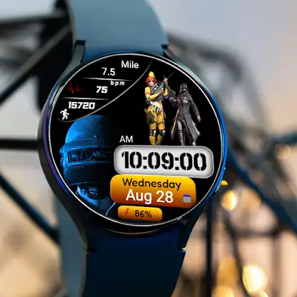 FS Gamer Digital Watchface screenshot 2