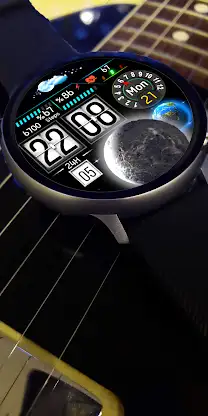 FS W158  DIGITAL WATCHFACE screenshot 4