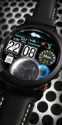 FS W158  DIGITAL WATCHFACE screenshot 5