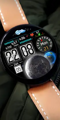 FS W158  DIGITAL WATCHFACE screenshot 3