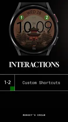 Full Moon digital watch face screenshot 8