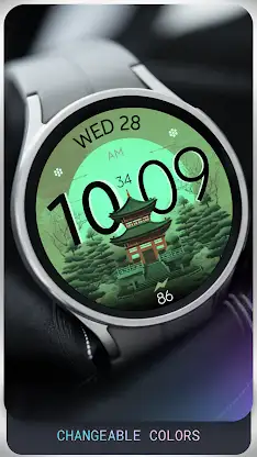 Full Moon digital watch face screenshot 5