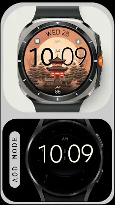 Full Moon digital watch face screenshot 6