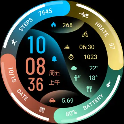 ZKin Watch Face Function Ring screenshot 7