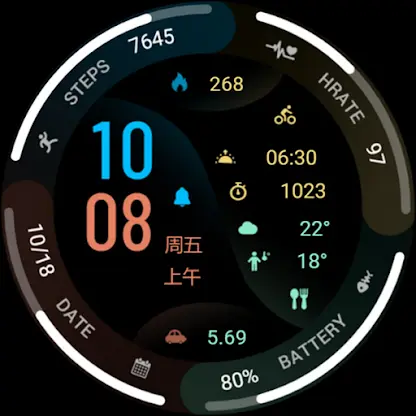 ZKin Watch Face Function Ring screenshot 8