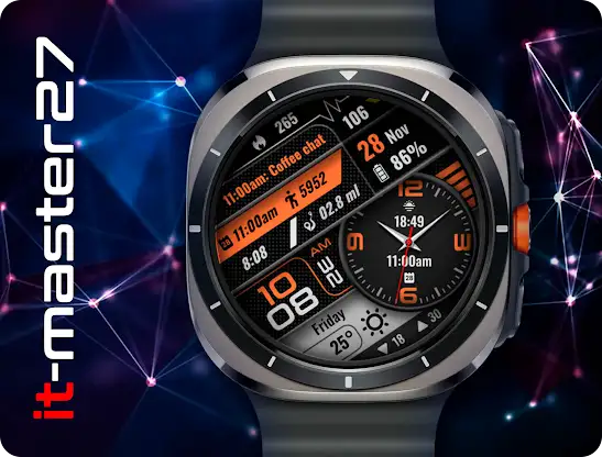 Fusion 27 - Hybrid Watch Face screenshot 2