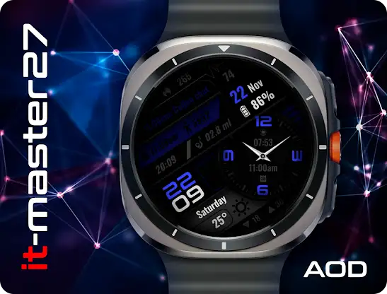 Fusion 27 - Hybrid Watch Face screenshot 7