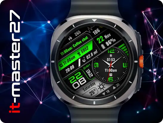 Fusion 27 - Hybrid Watch Face screenshot 4