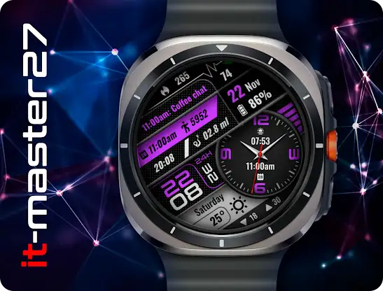 Fusion 27 - Hybrid Watch Face screenshot 6