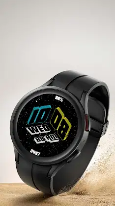Galaxy 3D Watch Face screenshot 4